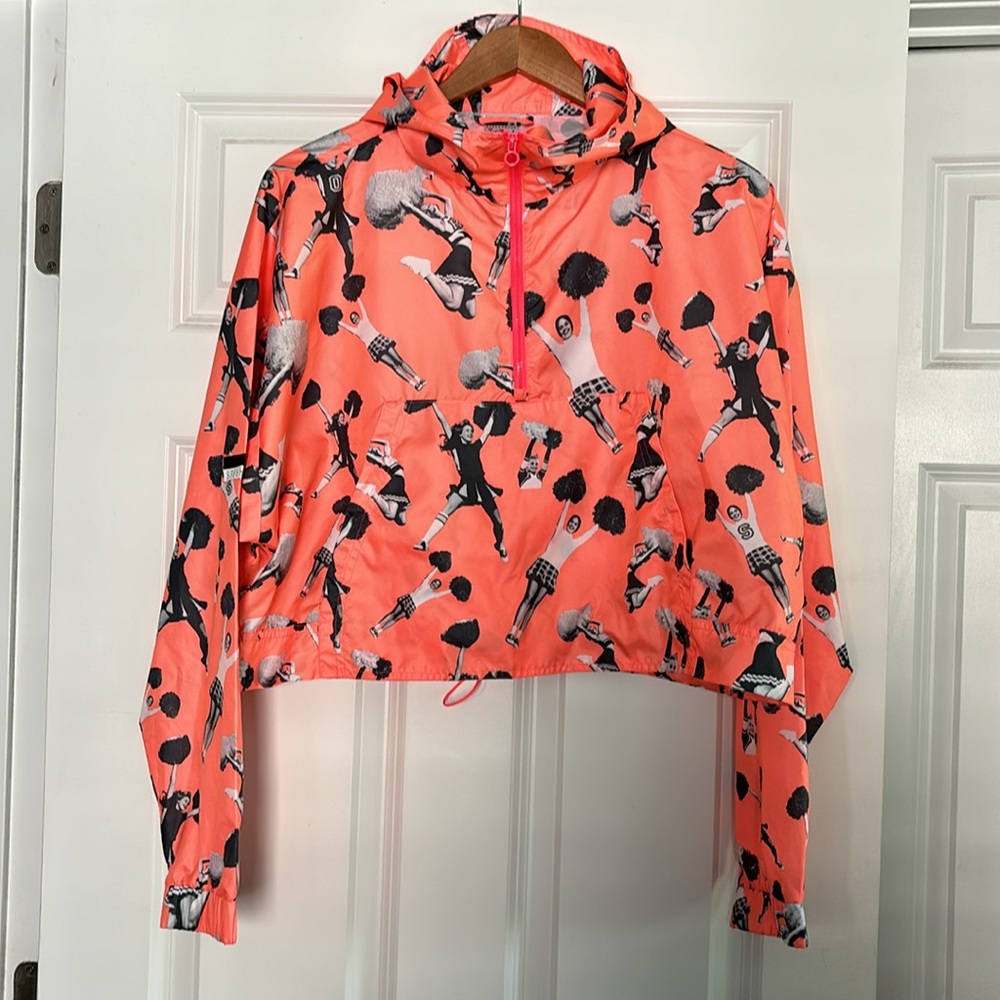 Stella McCartney x Adidias Cropped Cheerleader Print Jacket Small - Picture 4 of 16